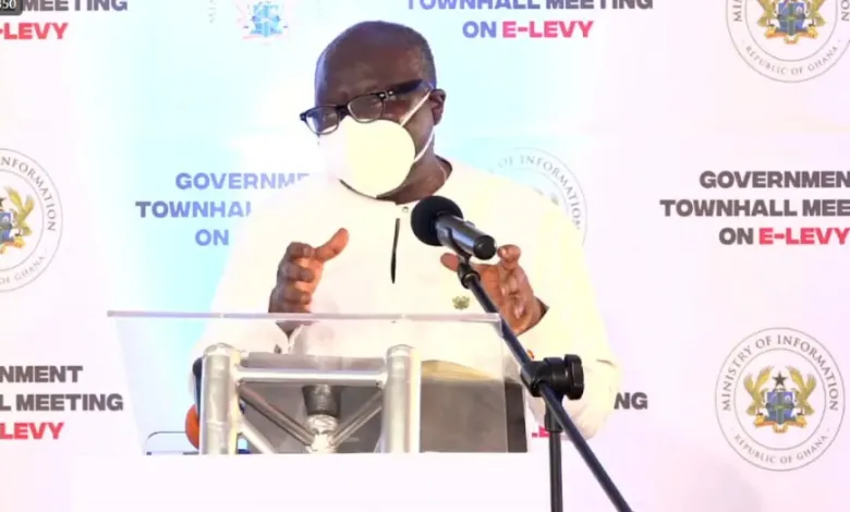 Ofori-Atta: E-Levy will help Ghana become “independent”