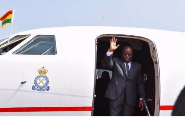 President Akufo-Addo leaves for Kigali, Brussels