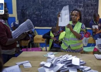 Kenyan voting ballots
