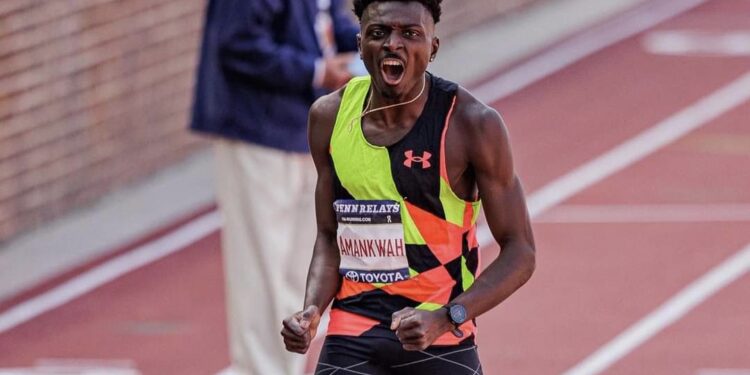 WAC: Alex Amankwah disqualified in 800m heat for lane violation