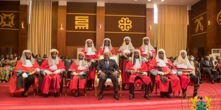 Akufo-Addo swears in new High Court Judges