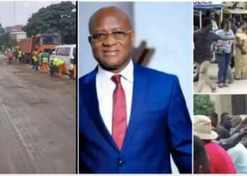 Works begin on Suame road after residents’ attack on Kyei-Mensah Bonsu