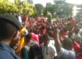 UEW students demonstrate against management