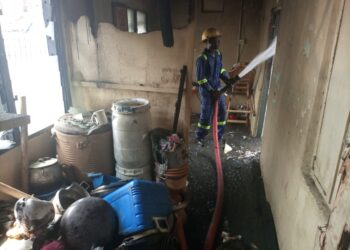 Fire erodes home at Adabraka; destroys properties, cash