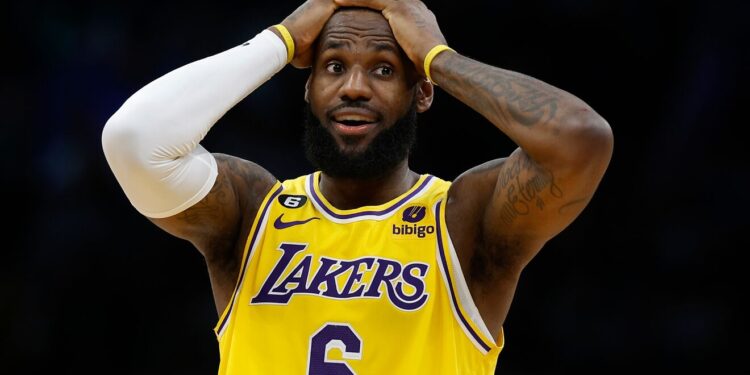LeBron James gets special Gold and Marble sneaker to mark historic feat