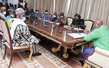 Akufo-Addo engages Defense, Interior Ministers over enskinment of new Bawku Naba