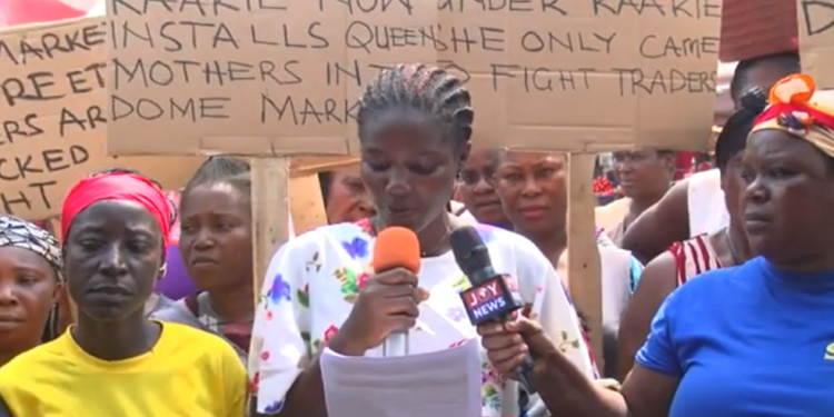 Ga East market women call for Municipal Chief Executive’s dismissal