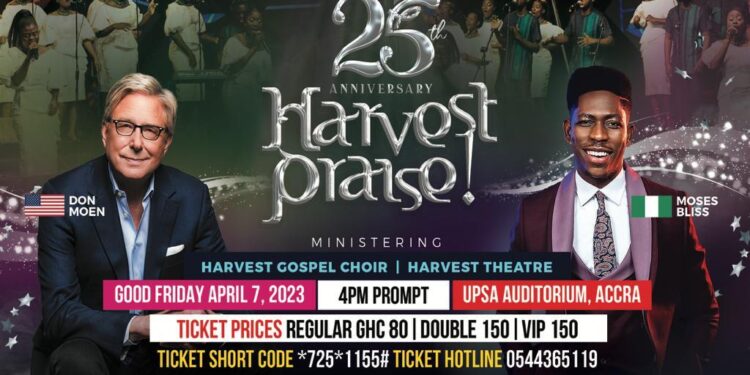 Don Moen, Nigeria’s Moses Bliss to perform at 2023 Harvest Praise concert