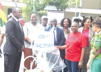 Namibia High Commission donates ventilator to Korle Bu PICU