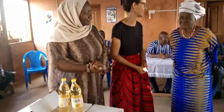 N/E: British envoy donates food items to Gambaga Witches’ Camp