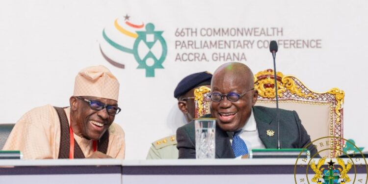 Bagbin calls on Commonwealth lawmakers to maintain democratic values