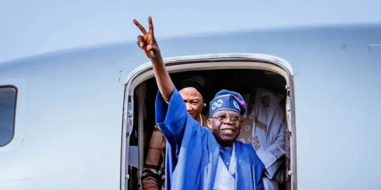Tinubu exceeds travel budget; spends US$3.5 million in 6 months