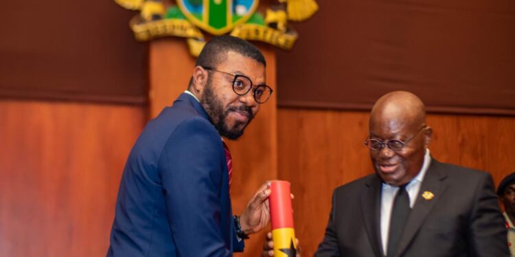 PICTURES: Dr. Prince Hamid Armah among 23 new ministers and deputy ministers sworn in by President Akufo-Addo
