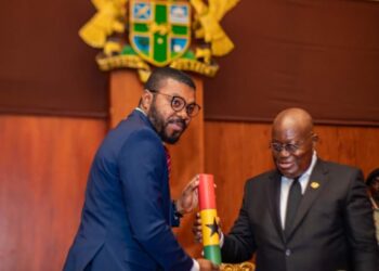 Dr. Prince Hamid Armah among 23 new ministers and deputy ministers sworn in by President Akufo-Addo